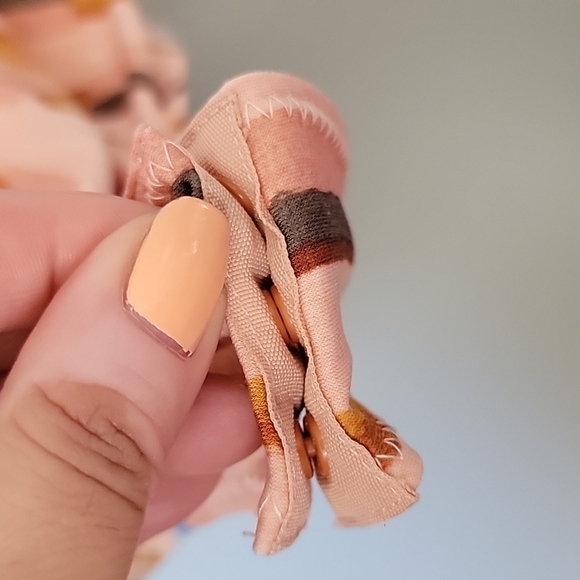 BCBGeneration Baddie Girly stripe tie shoulder bodysuit large - Picture 7 of 15